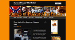Desktop Screenshot of dukesofhazzardfanfic.com